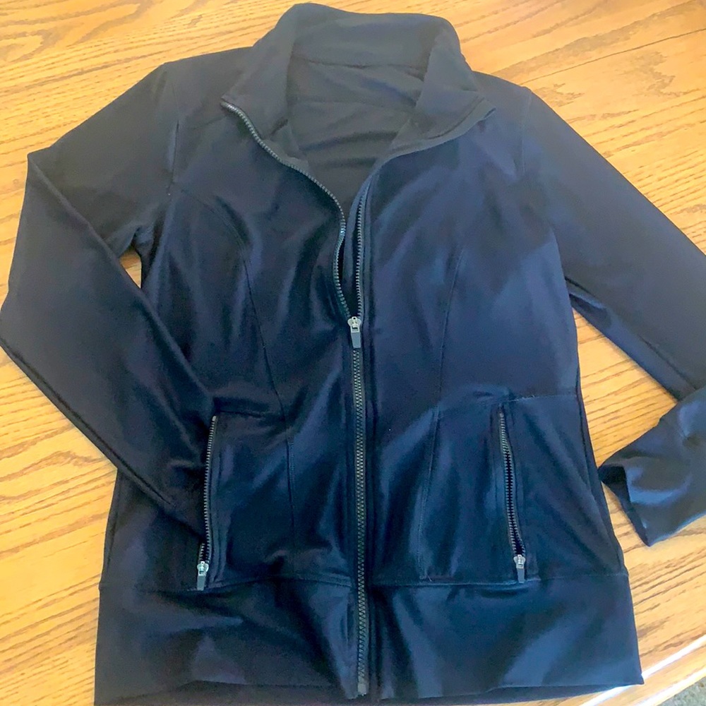 RBX Black Zippered Workout Jacket